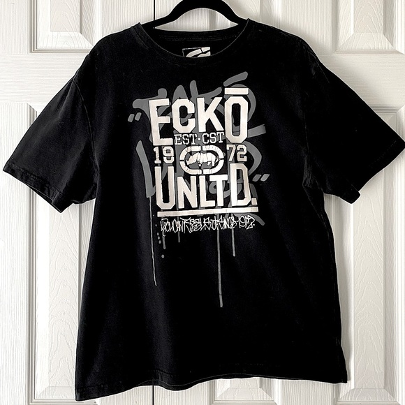 ECKO UNLTD Men’s Big Hit 1972 Tee Size XL Black - Picture 2 of 4